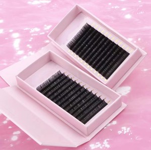 New Arrival Festival Coloured <strong>Lash</strong> Fans Brown Color Eyelash Extension Private Label Easy Fan <strong>Lashes</strong> Color - Product Image 6
