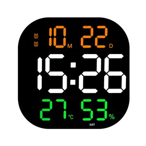 11&quot; LED Wall <strong>Clock</strong> LED <strong>Digital</strong> <strong>Clock</strong> with <strong>Countdown</strong> Function for Home Decor - Product Image 3