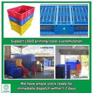 Caja de almacenamiento transparente HDPP, distribución logística, caja de plástico apilable, contenedores de almacenamiento para mudanza - Product Image 4