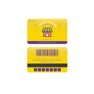 Impresión personalizada Información del sitio web Código de barras de plástico Código QR Descuento Tarjeta de lealtad de membresía con código de barras