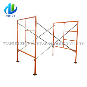 Nuovi materiali da costruzione 5ft mobile ponteggio ghana 6ft tipo h telaio ponteggi costruzione attrezzature e strumenti nomi