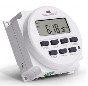 TM618N 110V 220V AC 7 Tage programmier barer Timer-Schalter mit gelistetem Relais im Inneren und Countdown-Zeit funktion - Product Image 2