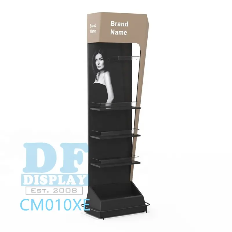 Cosmetic product presentation make up shop display cosmetic stand cosmetic display stand