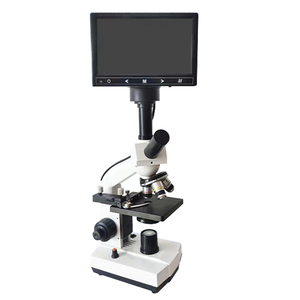 Microscopio microbiano 640X con luz LED de pantalla electrónica para detección de bacterias de algas piscicultura - Product Image 2
