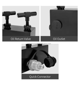 High Quality Hydraulic Manifold Block <strong>1</strong> Inlet <strong>4</strong> Outlets High Pressure <strong>4</strong> Way Oil Flow Circuit <strong>Distributor</strong> Valve Hydraulic Tools - Product Image 4