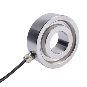 Fa117 célula de carga 10 ~ 200kn, sensor de compressão, miniatura, de aço inoxidável, transdutor de força de anel - Product Image 2