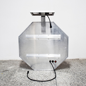 Custom 24 "segno di <span class=keywords><strong>Stop</strong></span> a energia solare Led <span class=keywords><strong>Stop</strong></span> segnali di pericolo lampeggiante ottagono - Product Image 4