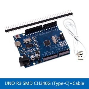 Vendita calda R3 CH340G Mini Micro TYPE-C USB ATMEGA328P Chip 16Mhz per scheda di sviluppo Ard uino CH340 ATmega328P + cavo - Product Image 4
