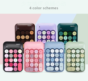 Teclado numérico inalámbrico, 2,4G, 18 teclas, miniteclado de contabilidad financiera para ordenador portátil y de escritorio - Product Image 2