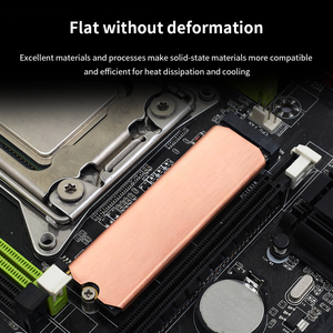 Tipure c saf bakır M.2 katı evrensel soğutucu soğutucu radyatör için 2280 NVME NGFF M.2 2280 SSD evrensel radyatör sabit disk - Product Image 6