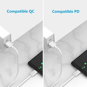 原厂定制手机用不同颜色PVC 3A快速充电USB C型 - Product Image 4