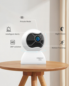 夜视p2p云存储双向语音鱼眼ip wifi摄像机 - Product Image 3