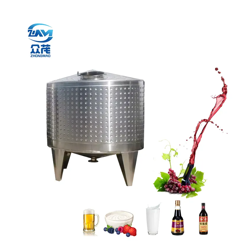 Fermentatore conico in acciaio inossidabile 304/316 fermentatore serbatoio 30l-10000l con refrigeratore per serbatoio di fermentazione della birra fatta in casa