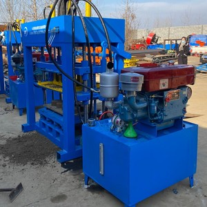 <strong>Building</strong> Equipment to Assist in the Construction of Power Deficient Areas Concrete <strong>Block</strong> <strong>Machine</strong> Hollow Bricks Machinery - Product Image 2