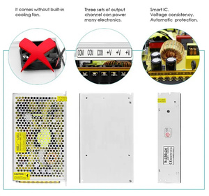 Alimentatore Switching LED 24V AC110/220V di buona qualità per sistema di controllo tornello