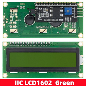 Factory direct sales <strong>LCD</strong> 1602A <strong>I2C</strong> 5V Blue yellow Screen <strong>Display</strong> White Code Blacklight with IIC 16x2 <strong>LCD</strong> Monitor Module LCD1602