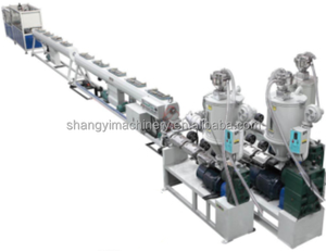 塑料HDPE管材挤出制造机生产线 - Product Image 1