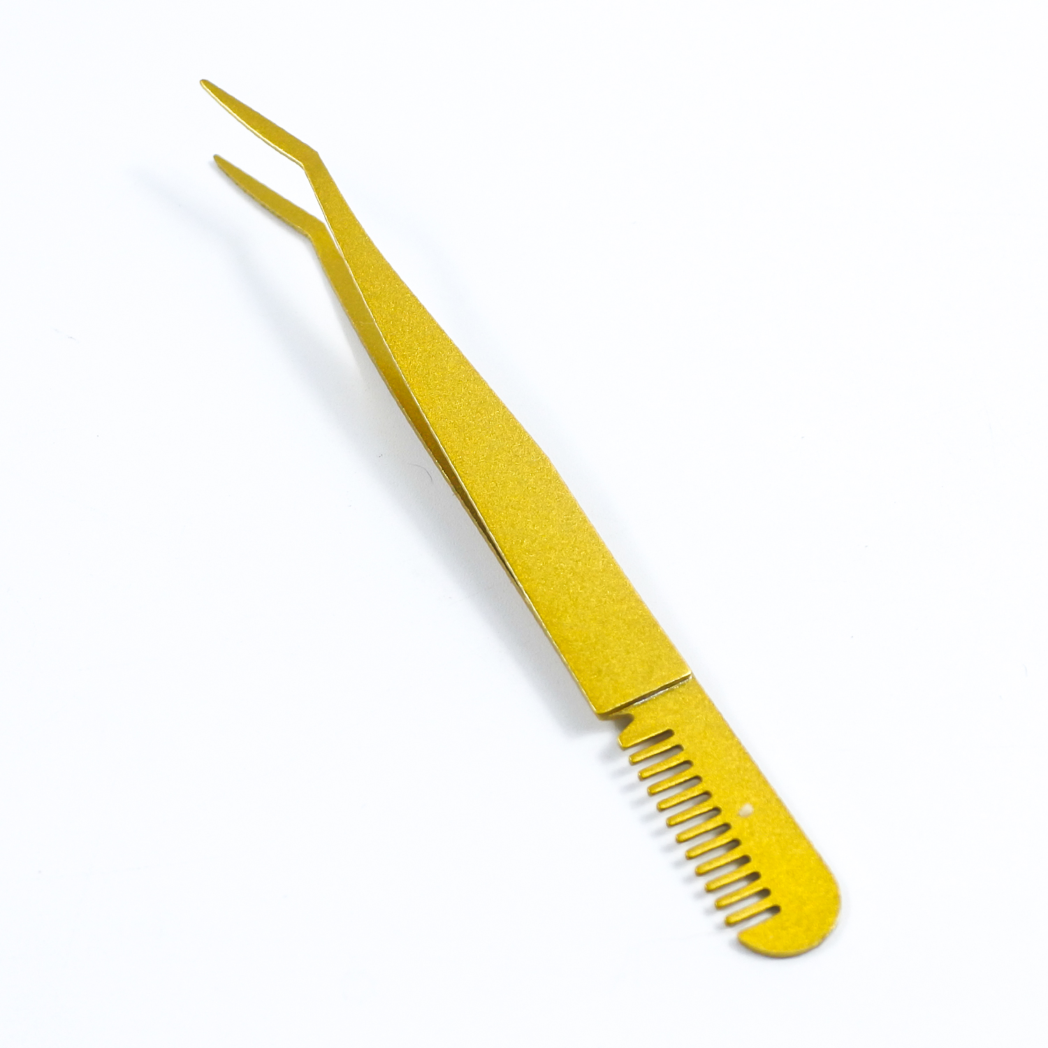 B-comb tweezer yellow