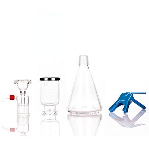 High Quality 1L/2L Biology Laboratory Glassware <strong>Micro</strong>-Particle Filtering <strong>Assembly</strong> With PTFE and Borosilicate Glass Filter Plate - Product Image 4