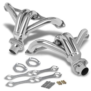 For Chevy/GMC Small Block Hugger SBC V8 305 327 350 <strong>400</strong> Engine Exhaust <strong>Header</strong>