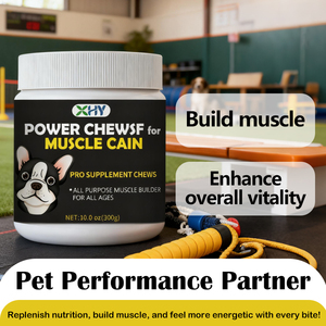 مكملات غذائية لزيادة وزن الكلاب بعلامة تجارية خاصة، تدعم صحة الحيوانات الأليفة، أقراص طرية مع مزيج من الفطر - Product Image 3