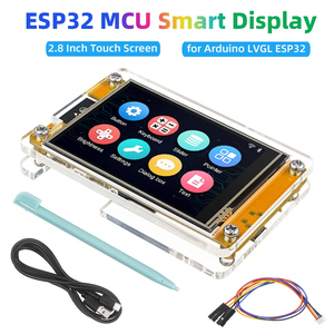 P32 scheda di sviluppo Display intelligente da 2.8 pollici ESP WROOM WIFI & BT 2.8 "LCD TFT modulo Touch Screen forArduino LVGL con custodia - Product Image 2