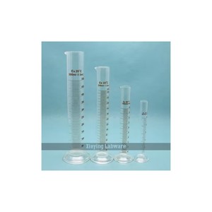10ml ~ 2000ml laboratuvar borosilikat cam 3.3 ölçme silindiri yuvarlak taban ile bacalı - Product Image 1