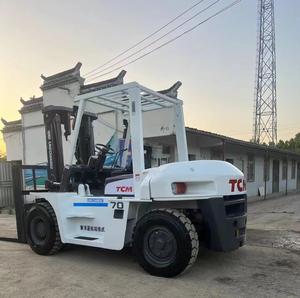 搬运机械二手TCM FD70叉车7吨二手柴油叉车状态良好FD70小型叉车 - Product Image 3