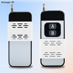 433MHz telecomando codice di apprendimento 1527 a lungo raggio Controller Wireless trasmettitore 2CH per Tuya Switch - Product Image 5