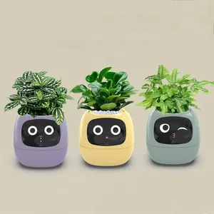 Electronic Smart <strong>Planter</strong> Endless Fun Over 49 Rich Expressions 7 Smart Sensors and Ai Chips Make Raising Plants Easy and Fun - Product Image 2