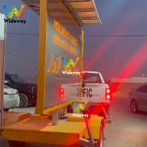 P10 P16 P20 led trafik VMS mobil römork monte yol güneş poweredportable değişken mesaj işaretleri - Product Image 5