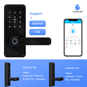 Tuya Smart Digital Türschloss mit Finger abdruck Tastatur Fernbedienung über TT WIFI Access App Control Cloud Daten speicher Home Hotel - Product Image 3