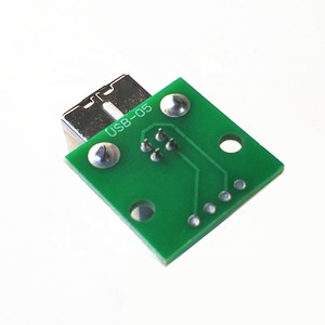 Placa adaptadora USB para DIP tomada fêmea conectada diretamente à impressora de interface quadrada tipo B para conectar o cabo de dados