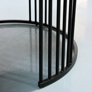Juegos de mesa de anidación modernos, muebles pequeños para sala de estar, mesa auxiliar de extremo, soporte de noche, mesa de centro, Juego de 2 - Product Image 4