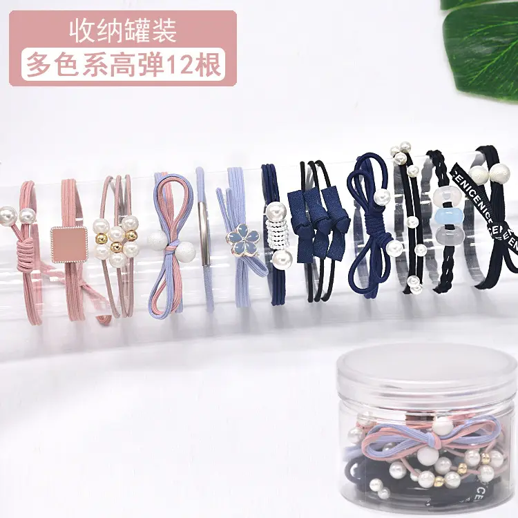 Korea ins style fashion simple personality mori girl hair band rubber cheap wholesale fancy hair accessories