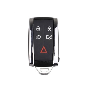 ออโต้รถ Key เคส4 + 1ปุ่มสำหรับ Jaguar XF XK XKR Remote Key Shell Replacement - Product Image 1