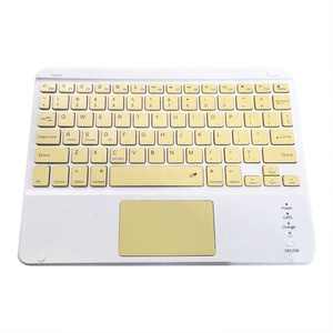 Universal 7/10 Inch Wireless Touchpad <strong>Keyboard</strong> with Multimedia <strong>Keys</strong> Small <strong>Computer</strong> <strong>Keyboard</strong> Touchpad Mini Portable PC Keypad - Product Image 1