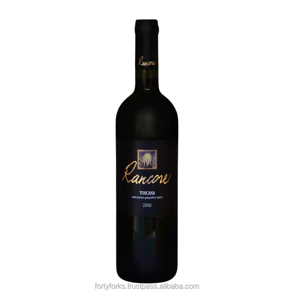 Vino rosso italiano supertoscano IGT Toscana vintage 2013 0,75L Rancore prodotto di alta qualità Toscana sangiovese pinot nero merlot