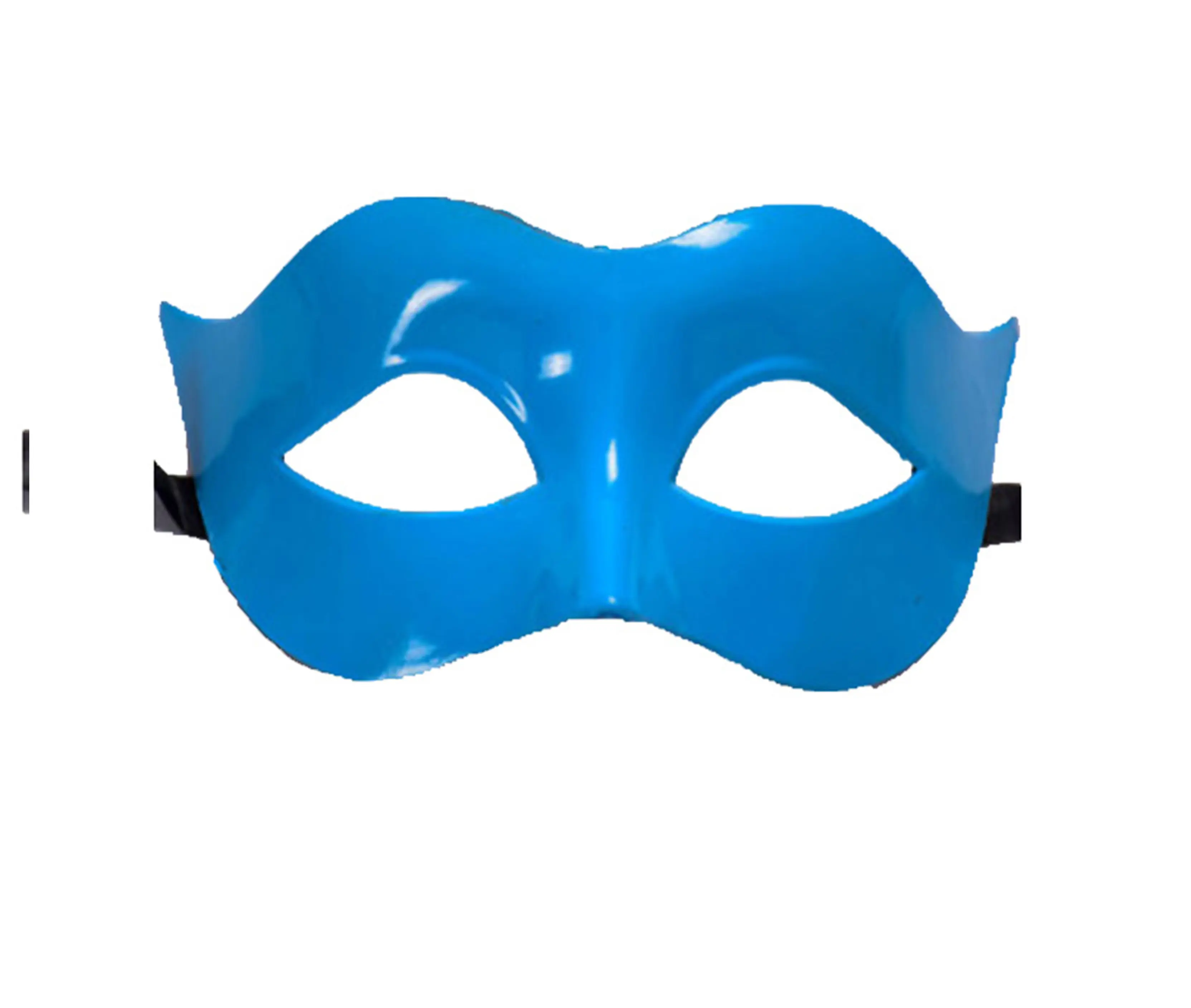 Maschera di plastica a buon mercato all'ingrosso maschera di travestimento di carnevale di design semplice