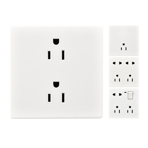 86 US Standard Pc Plate American <strong>Socket</strong> 3 Pin <strong>Socket</strong> With Usb and <strong>2</strong>-port <strong>Type</strong> C Fast Charging Wall Switch <strong>Socket</strong> - Product Image 2