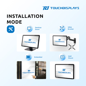 21,5 Дюймов сенсорный экран компьютерный монитор с динамиком android digital signage открытый рамка рекламировать ЖК-монитор