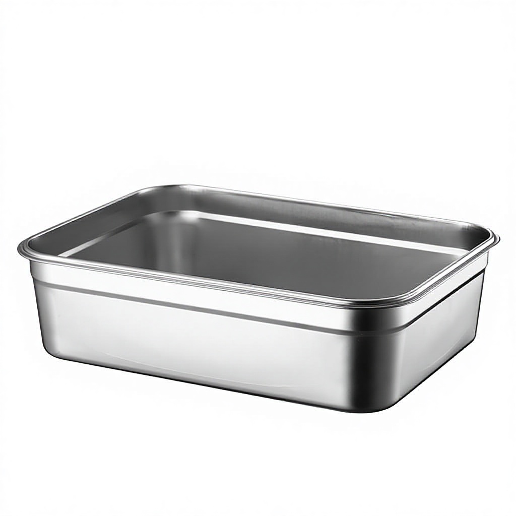 Peu profond - sans couvercle