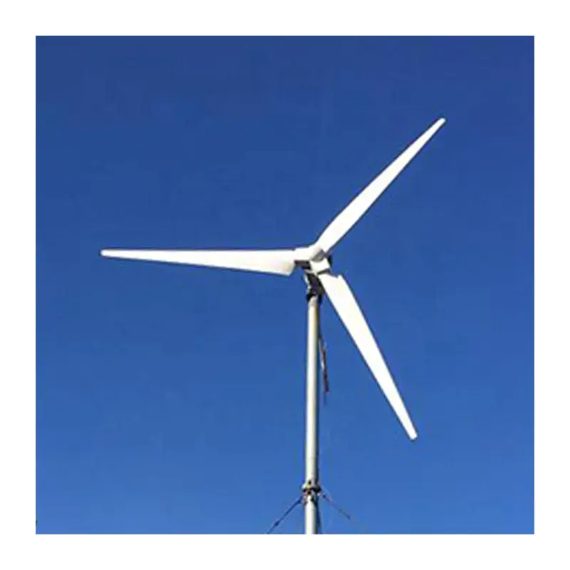 Generatore d'aria verticale della turbina eolica di vendita calda 1kw 2kw 3kw 24v 48v 96v 3 lame per l'alimentazione domestica