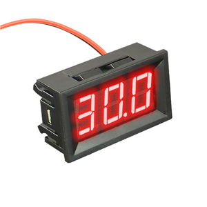 0.56 Inch 3 Chữ Số 2 Dây DC4.5-30V LED Hiển Thị Kỹ Thuật Số Meter Vôn Kế Kiểm Tra Chỉ Số Màn Hình Detector Xe Xe Máy 12V 24V - Product Image 1