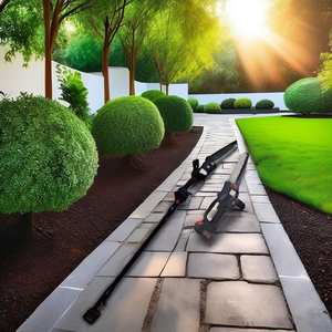 Electric Labor-Saving High 20V Battery Chain <strong>Saw</strong> with 1.1-2.2 <strong>M</strong> Extension Rod for Garden Pruning Hand Model Battery Chainsaw - Product Image 2