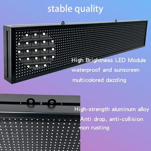 Schermo pubblicitario per esterni P10 a colori per affari con controllo Wifi a scorrimento programmabile LED cartelli con Display digitale - Product Image 3