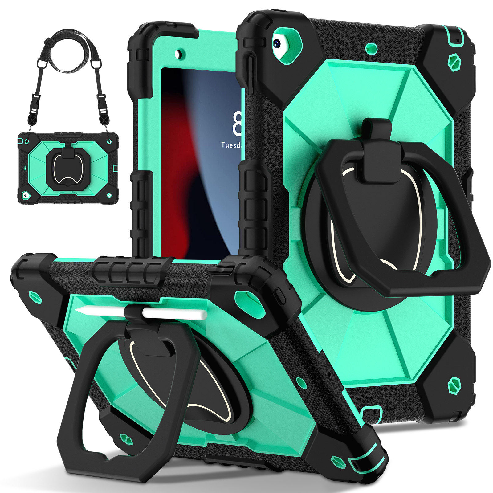 Negro+Verde Menta