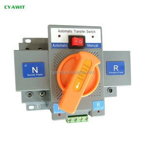 ATS 16A 20A 32A 63A 100A otomatik Transfer anahtarı 2P 3P 4P jeneratör geçiş anahtarı asansör PC tipi güç dönüşüm anahtarı - Product Image 4