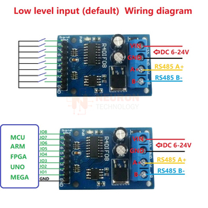 Modulo di ingresso digitale a 8 canali RS485 Modbus RTU scheda di acquisizione Switch R4DIF08 - Product Image 2