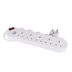 Sudáfrica 11 vías tira de alimentación multifuncional enchufe eléctrico extensión enchufe 16A toma de corriente - Product Image 1